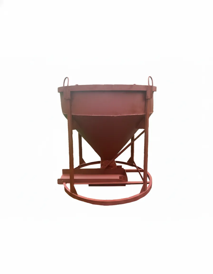 Бадья для бетона БН-1,0 низкая+лоток