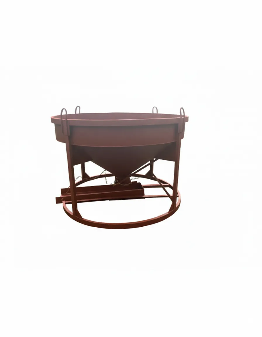 Бадья для бетона БН-1,5 низкая+лоток