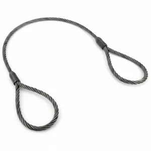 Строп канатный петлевой УСК1, СКП-0.5т 1м (опрессовка)